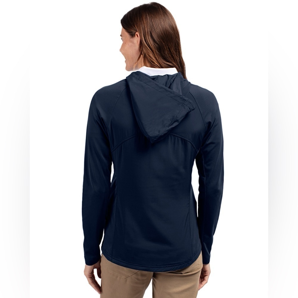Harvard Cutter & Buck Adapt Eco Knit Hybrid Recycled Womens Full Zip Jacket